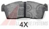 A.B.S. 37236 OE Brake Pad Set, disc brake